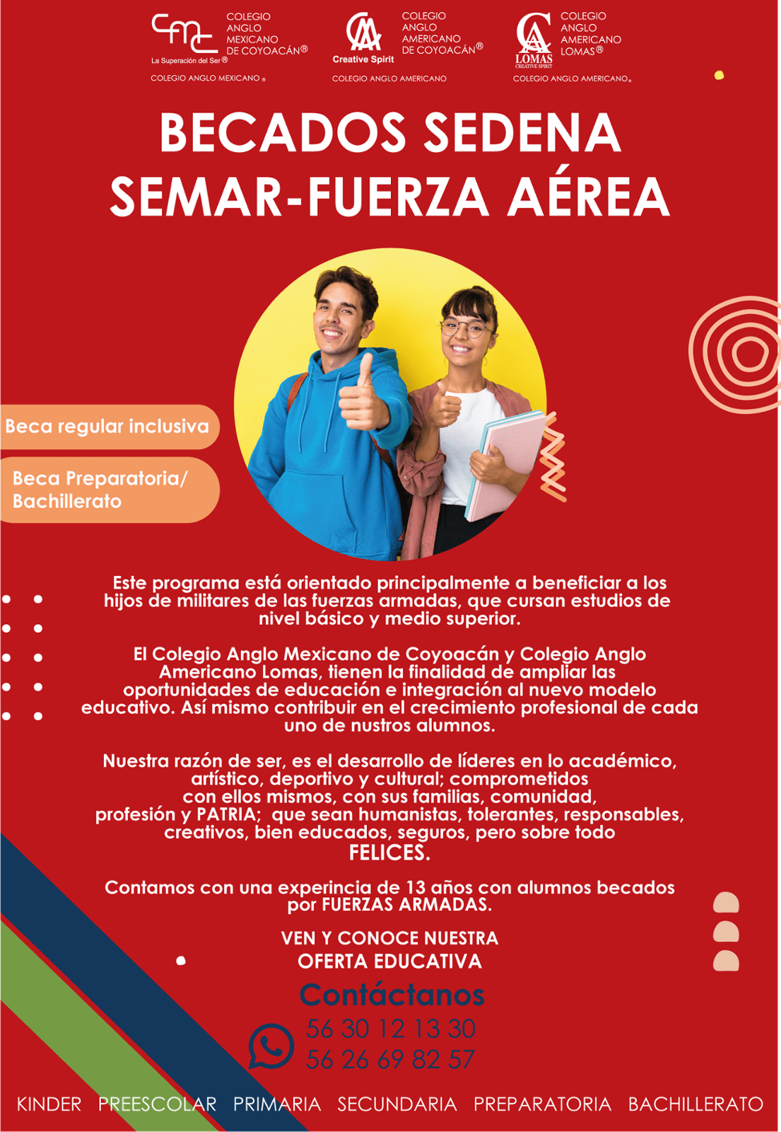 becas para hijos de militares activos